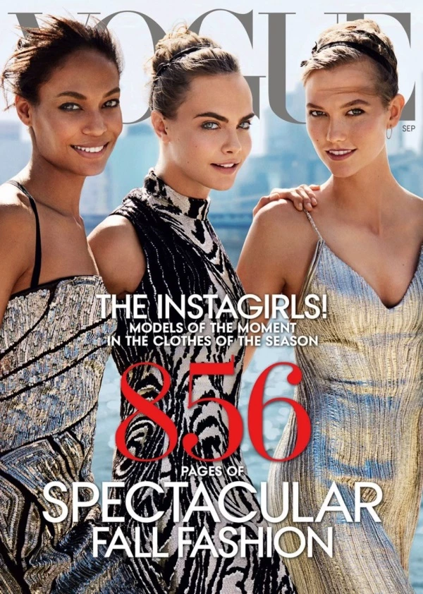 3 super-models στο εξώφυλλο της Vogue Σεπτεμβρίου (Plus video) - εικόνα 2