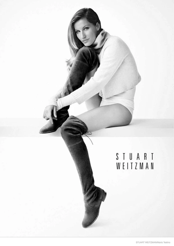 H Gisele στην καμπάνια των Stuart Weitzman