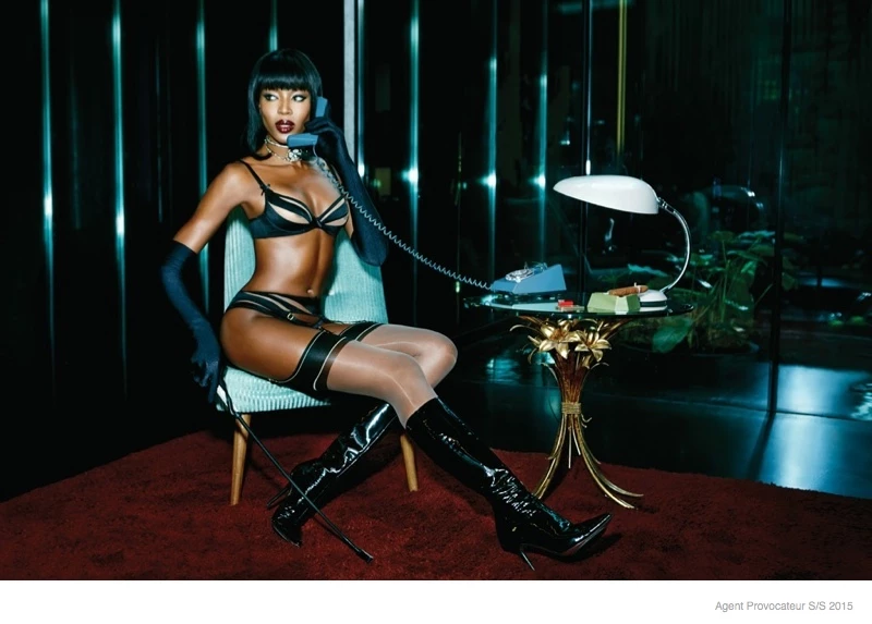 Naomi Campbell: Super-sexy στην καμπάνια Agent Provocateur - εικόνα 2