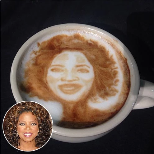 Latte Art: Celebrities να τους πιεις στο...ποτήρι - εικόνα 2