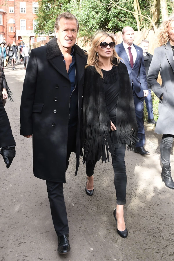 Kate Moss, Cara Delevingne και άλλοι στο fashion show Burberry Prorsum AW15 - εικόνα 4