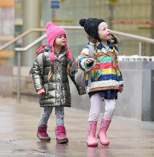 Sarah Jessica Parker: Βόλτες στη χιονισμένη Νέα Υόρκη με τα παιδιά της - εικόνα 2
