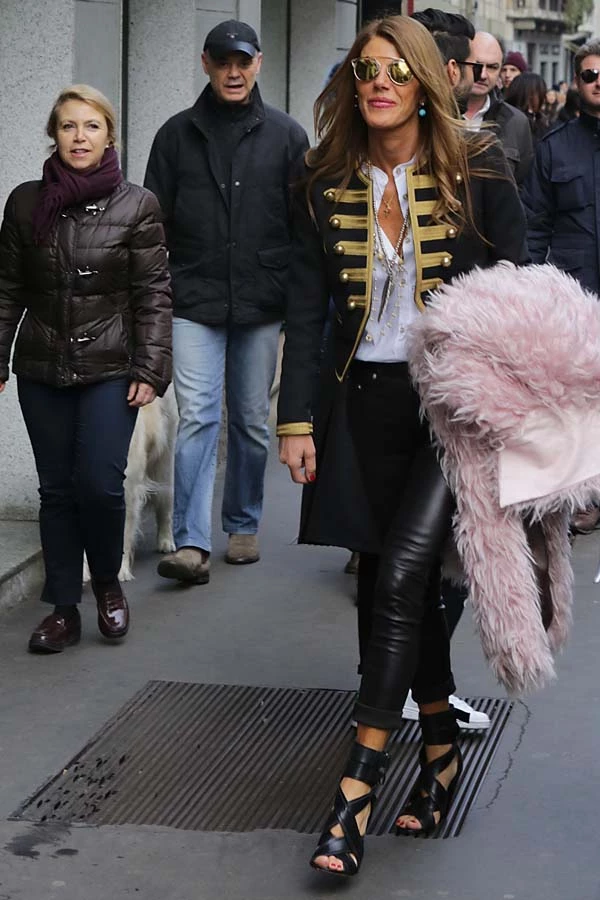 Anna dello Russo: Oι εμφανίσεις της στην αντρική Εβδομάδα Μόδας στο Μιλάνο