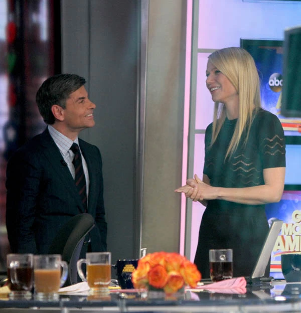 Gwyneth Paltrow: Chic εμφάνιση με υπέροχα παπούτσια στο "Goodmorning