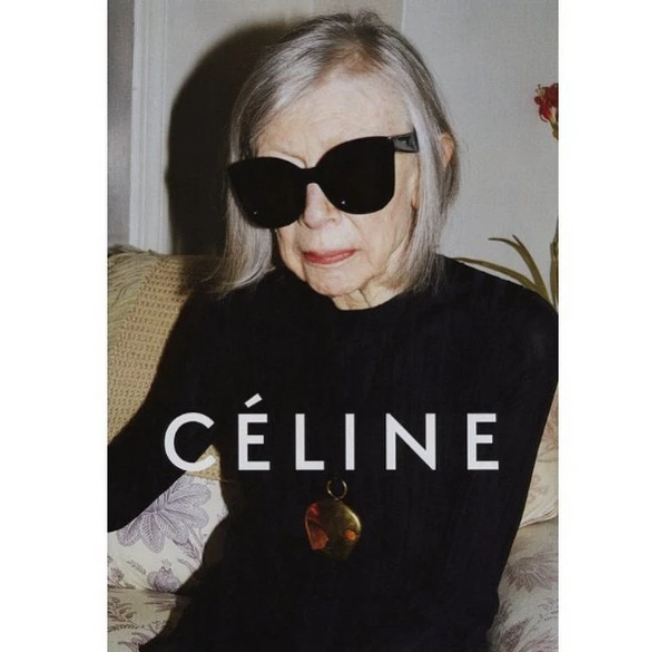 H 80χρονη Joan Didion είναι το νέο πρόσωπο της Celine - εικόνα 2