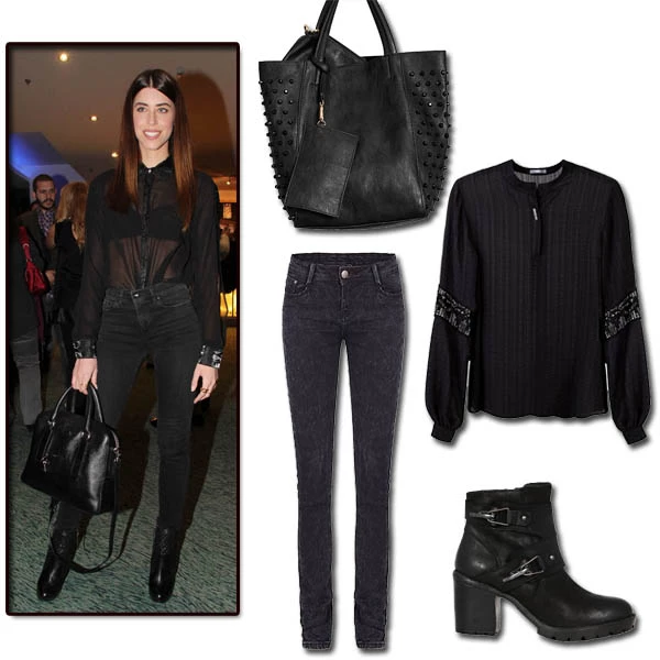 Υιοθέτησε το total black της Demy