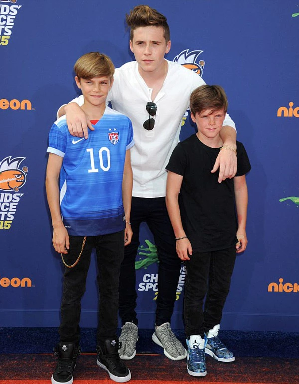 Brooklyn, Cruz και Romeo Beckham στα Kids' Choice Sport Awards - εικόνα 2