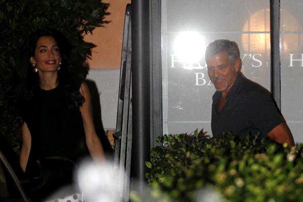 George & Amal Clooney: Χαμογελαστοί στην τελευταία τους έξοδο