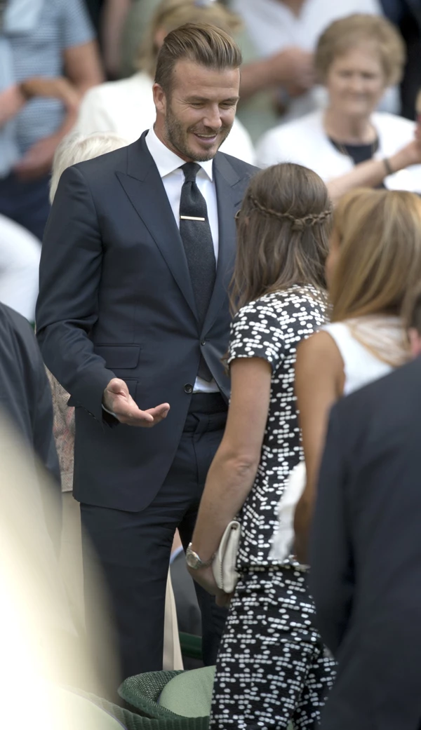 Το ωραίο look της Pippa Middleton και η συνάντηση με τον David Beckham