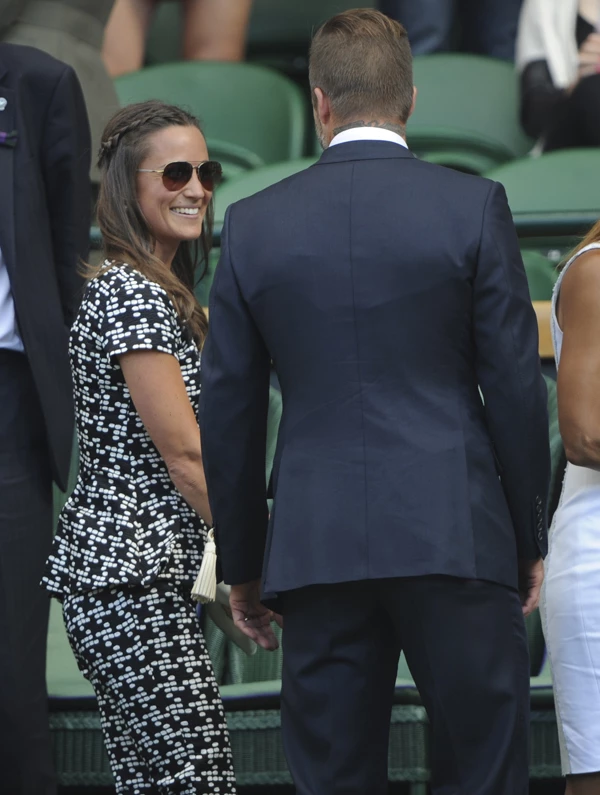 Το ωραίο look της Pippa Middleton και η συνάντηση με τον David Beckham - εικόνα 2