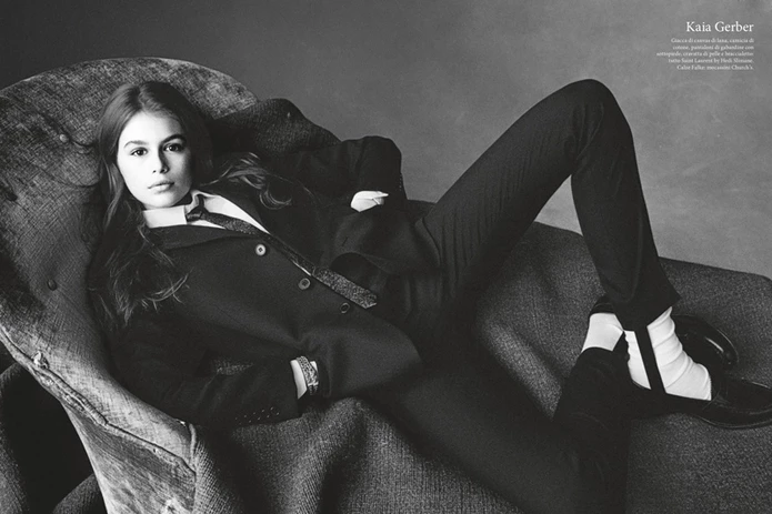 Cindy Crawford: Η κόρη της, Kaia Gerber στη πρώτη της φωτογράφηση για γυναικείο περιοδικό - εικόνα 3