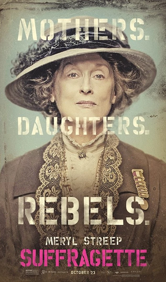 Meryl Streep: Σουφραζέτα στα πόστερ της νέας της ταινίας