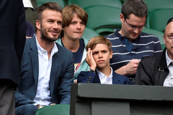 O William, η Kate αλλά και ο David Beckham και ο Romeo στο Wimbledon - εικόνα 3