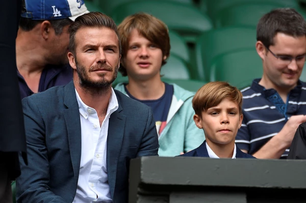 O William, η Kate αλλά και ο David Beckham και ο Romeo στο Wimbledon