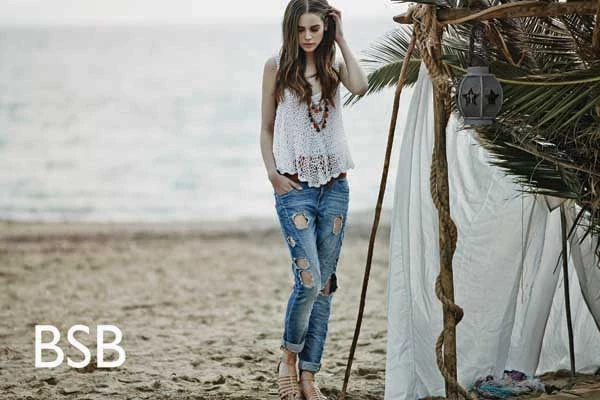 BSB Jeans: Το denim στην πιο ρομαντική και ατίθαση εκδοχή του