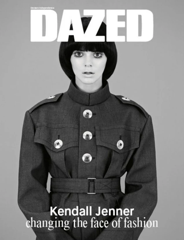 H Kendall Jenner στο εξώφυλλο του Dazed - εικόνα 3
