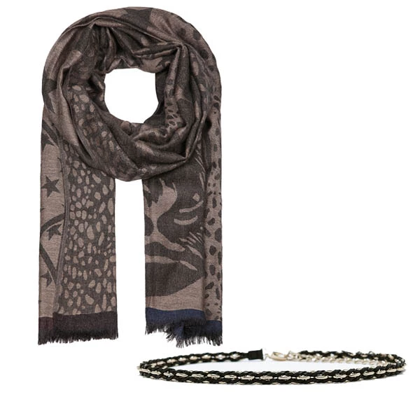 Blanket scarf και ζώνη: Συνδυασμοί για να εφαρμόσεις την πιο hot τάση της σεζόν - εικόνα 5