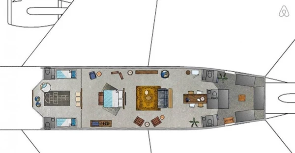 Found: Ένα απίστευτο διαμέρισμα μέσα σε αεροπλάνο! - εικόνα 6