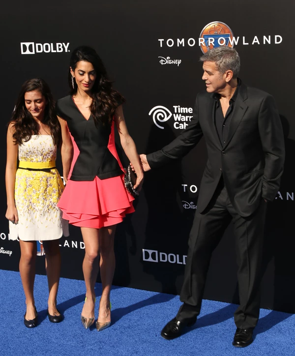 George & Amal Clooney: Μαζί στην πρεμιέρα του Tomorrowland - εικόνα 3