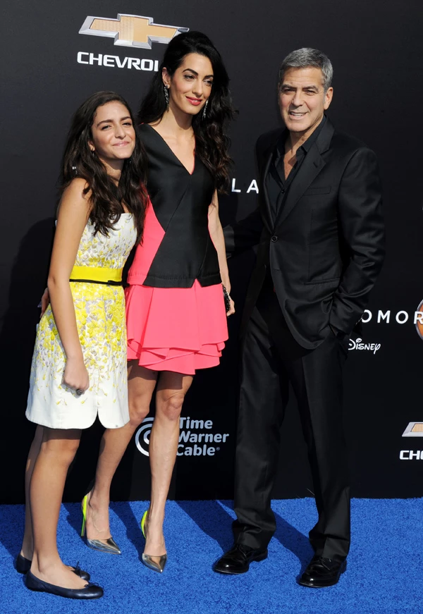George & Amal Clooney: Μαζί στην πρεμιέρα του Tomorrowland - εικόνα 2