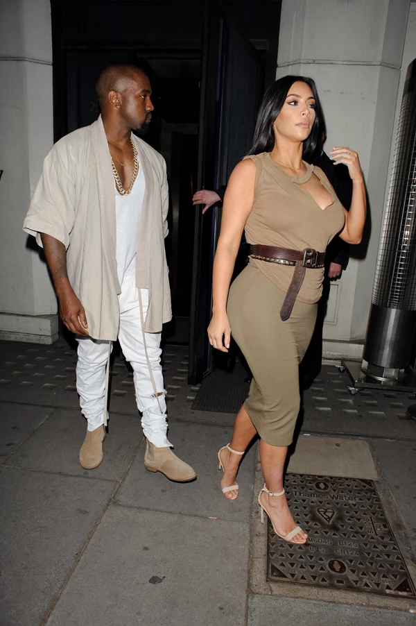 Kim Kardashian - Kanye West: Στο Λονδίνο για το Glastobury - εικόνα 3