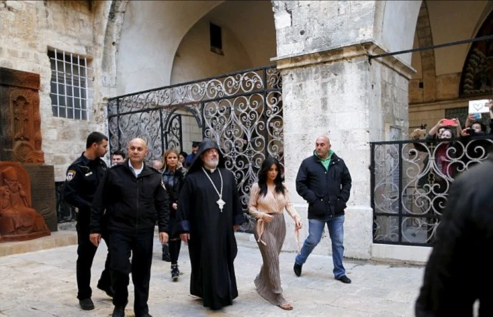 Kim Kardashian - Kanye West: Φωτογραφίες από τη βάφτιση της κόρης τους στην Ιερουσαλήμ!