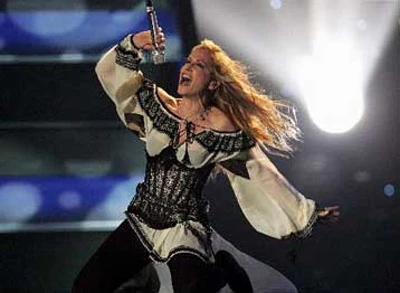 Βίσση- Madonna: Η Βασίλισσα της pop με style Βίσση 2006-2012!