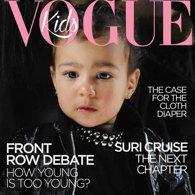 North West: Η κόρη της Kardashian και του West εξώφυλλο στη Vogue