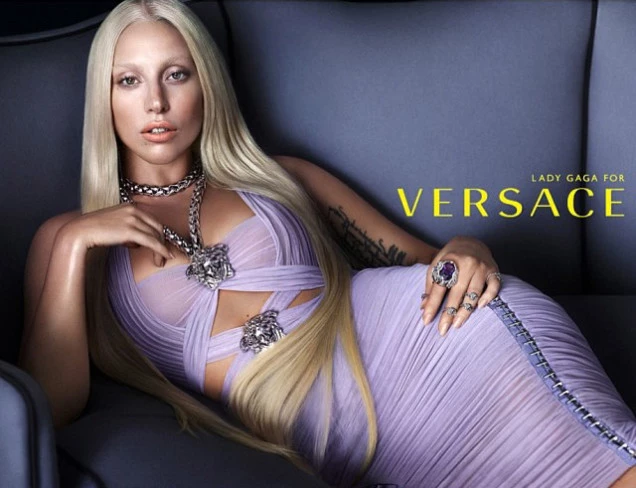 Lady Gaga For Versace: Οι αρετουσάριστες φωτογραφίες της καμπάνιας - εικόνα 4