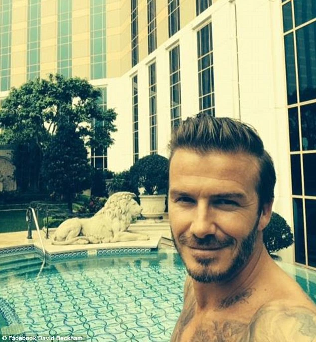 H sexy selfie του David Beckham