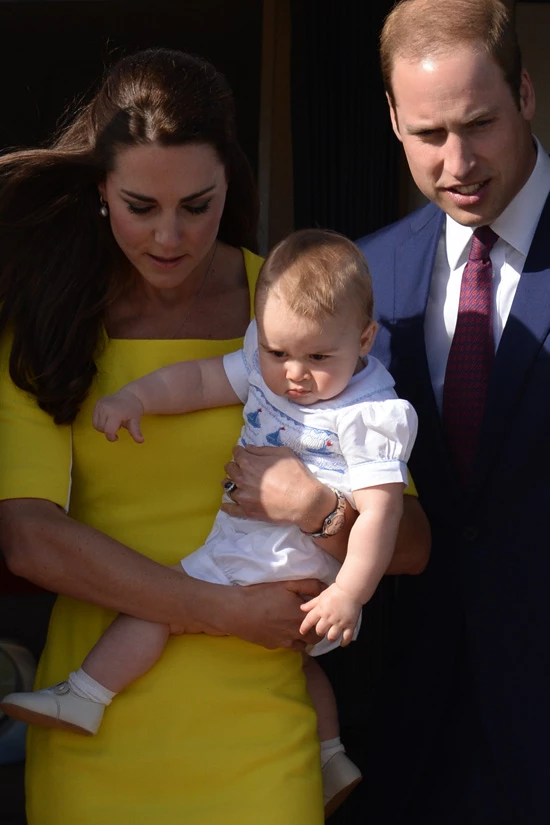 Βασιλική περιοδεία 2014: Η άφιξη της Catherine και του William στο Σίδνεϊ