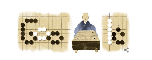 Το σημερινό Google Doodle είναι αφιερωμένο στον Honinbo Shusaku