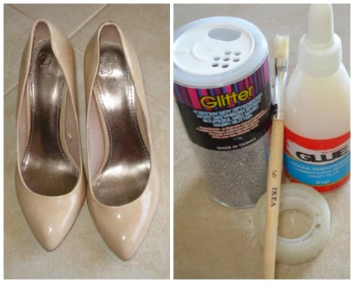 DIY Project: Πώς θα μεταμορφώσεις τα παπούτσια σου με glitter