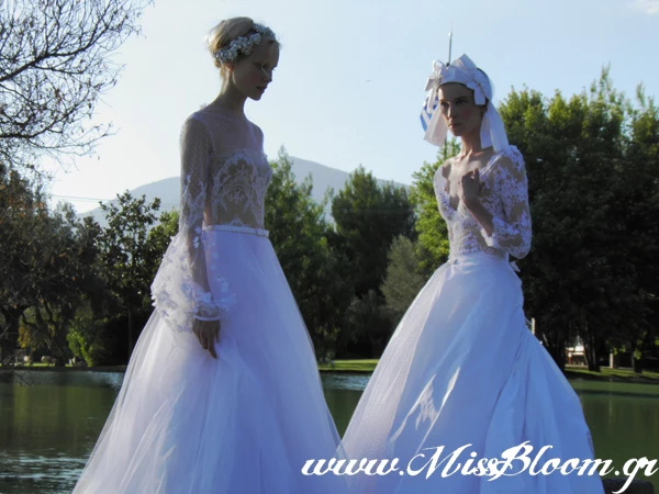 Backstage φωτογραφίες από τη νέα καμπάνια της bridal συλλογής της Celia Kritharioti - εικόνα 4