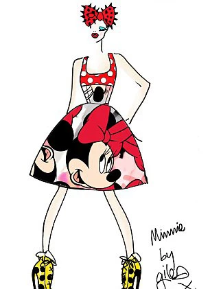 Minnie Mouse: Βασική έμπνευση για τους σχεδιαστές στην Εβδομάδα Μόδας του Λονδίνου - εικόνα 3