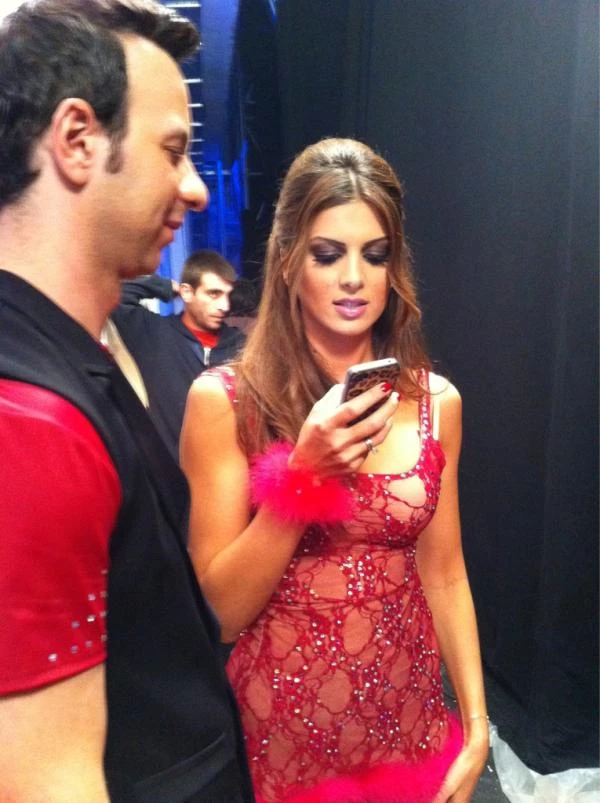 Backstage στο 2ο live του Dancing On Ice - εικόνα 3