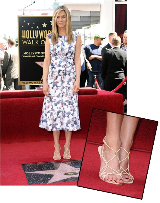 H Jennifer Aniston στο Hollywood Walk of Fame