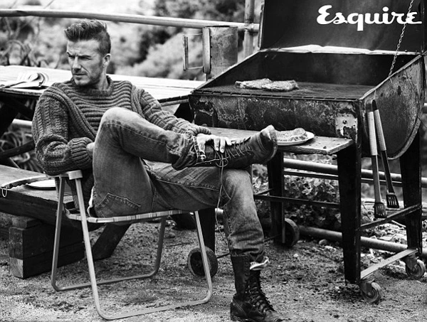 O David Beckham στο Esquire