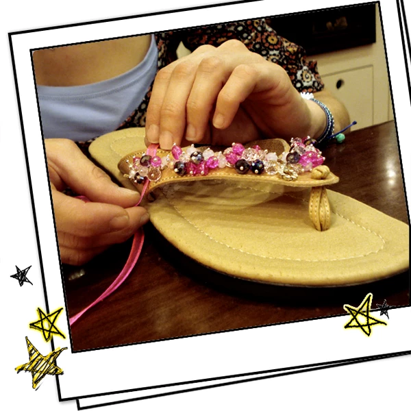 DIY: Φτιάξε μόνη σου καλοκαιρινά σανδάλια! - εικόνα 8