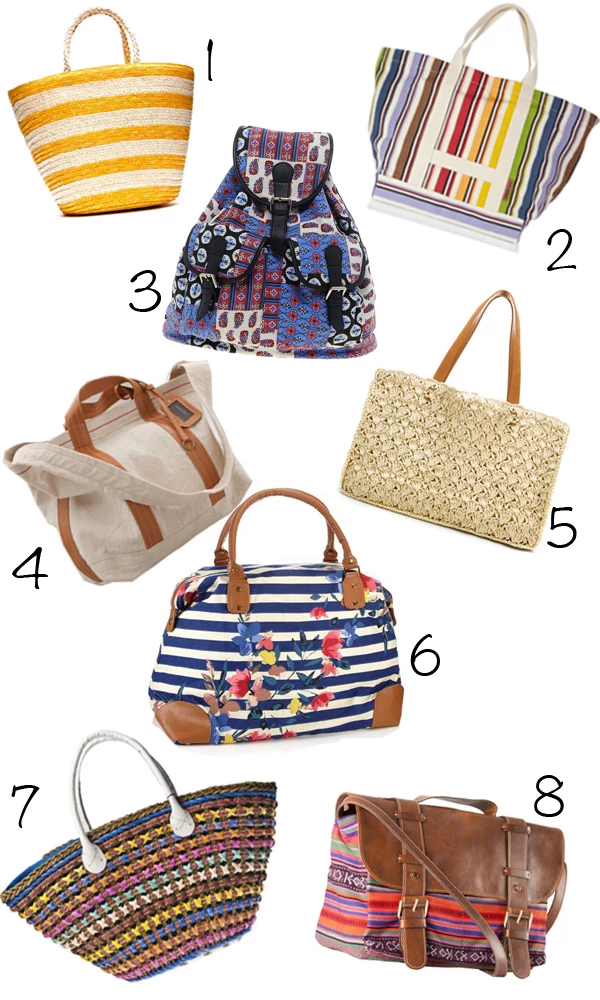 Shopping Guide: Beach bags