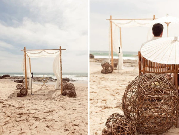Beach Wedding: Πώς θα οργανώσεις τον πιο stylish καλοκαιρινό γάμο - εικόνα 4