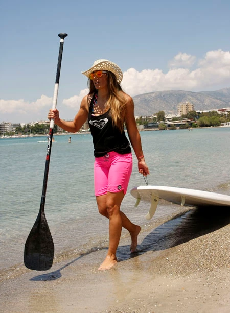 Μάθε Stand up Paddling με την Ελένη Πετρουλάκη! - εικόνα 6