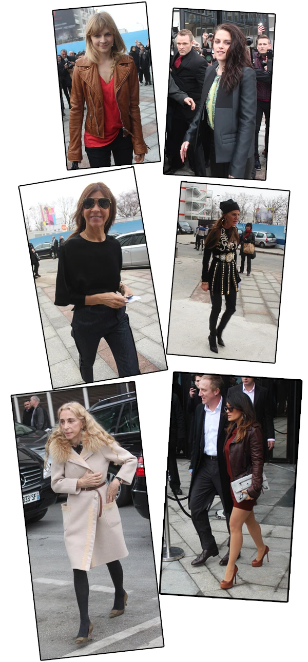 Aποκλειστικές φωτό: VIPs στο Paris Fashion Week