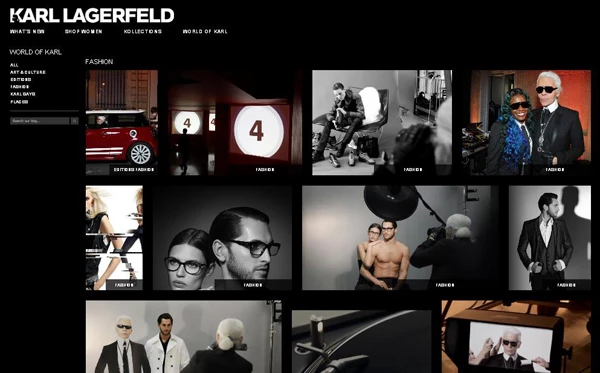 Karl Lagerfeld: Στον αέρα το επίσημο, νέο online shop του! - εικόνα 2