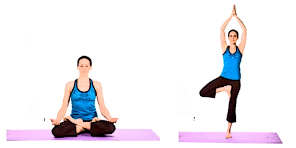 Yoga asanas από την Ελένη Πετρουλάκη