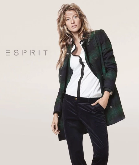 Η Gisele στη φθινοπωρινή καμπάνια της Esprit