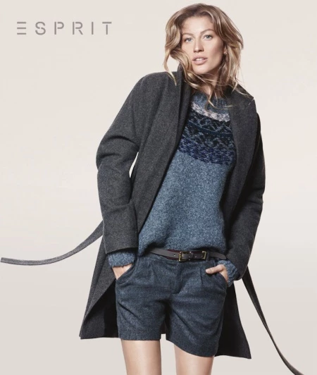 Η Gisele στη φθινοπωρινή καμπάνια της Esprit