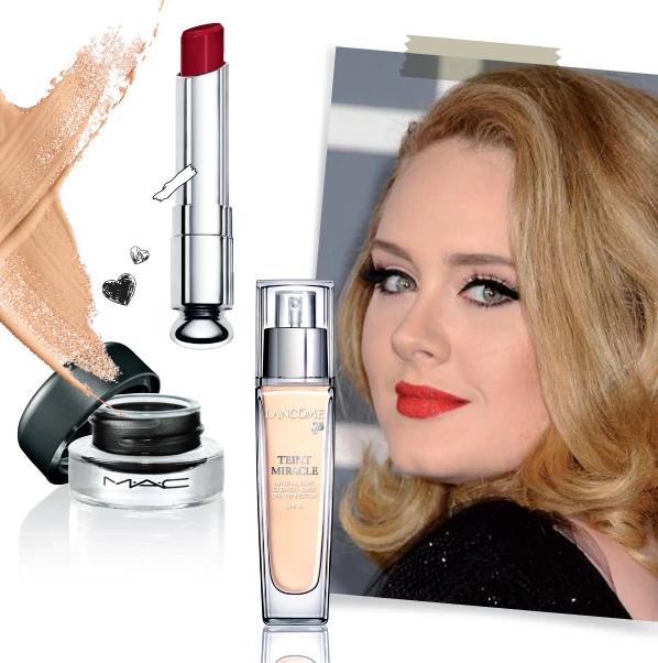 Πως να πετύχεις το retro-glam μακιγιάζ της Adele στα Grammy