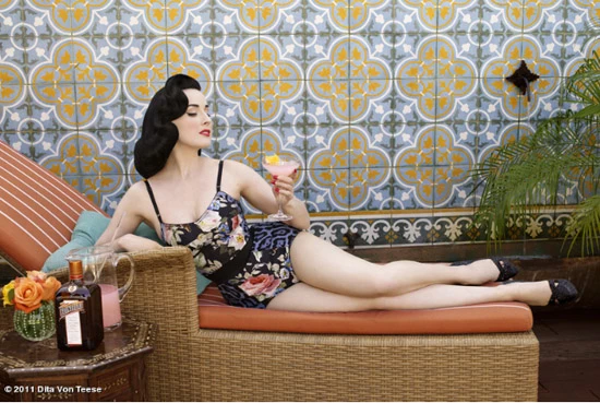 Το φωτογραφικό άλμπουμ της Dita Von Teese και το '50s σουτιέν που φουσκώνει! - εικόνα 3