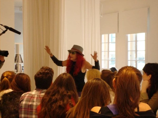 H Patricia Field στο Fashion Workshop by Vicky Kaya - εικόνα 4